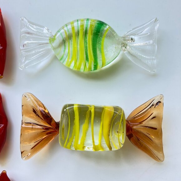 Glass Wrapped Hard Candy Pieces - 10 piece lot - Picture 6 of 15